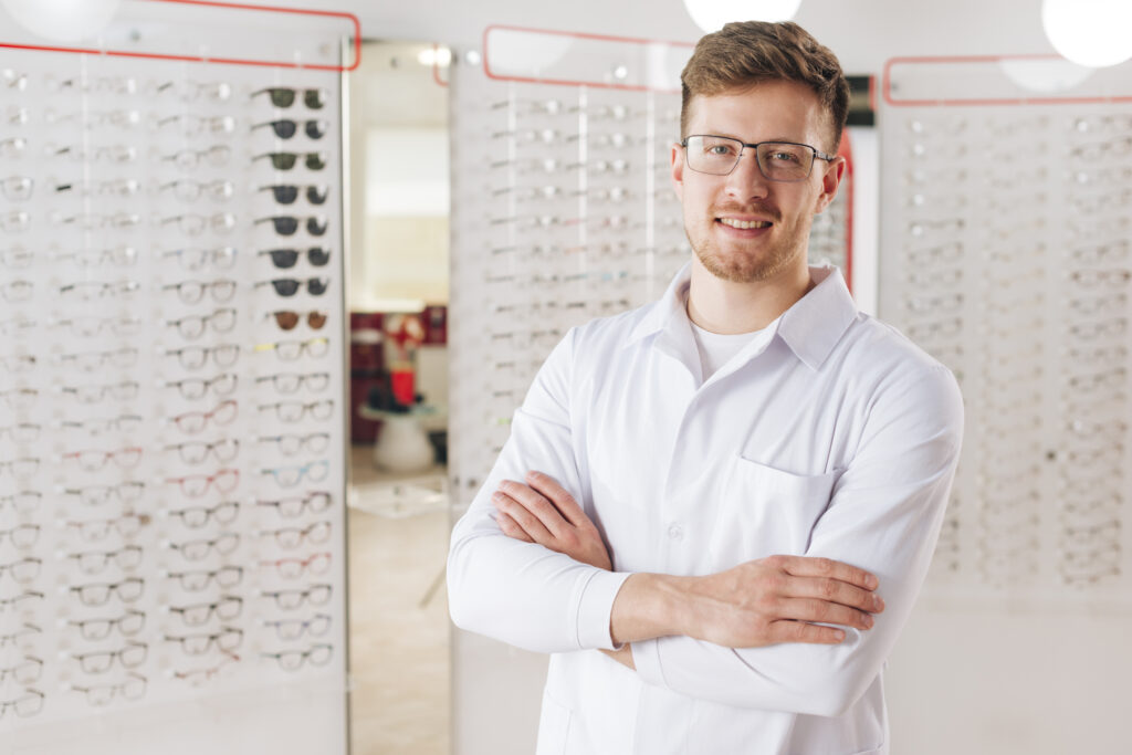 male optometrist